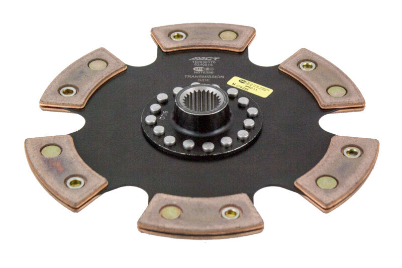 ACT 14-24 Mini Cooper S 6 Pad Rigid Race Disc - 6240015