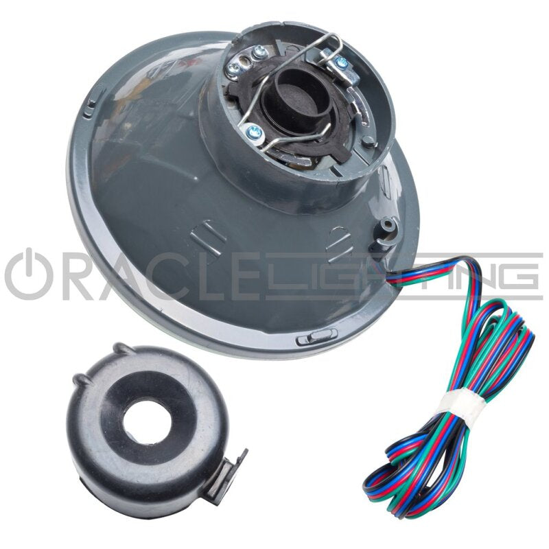 Oracle Pre-Installed Lights 5.75 IN. Sealed Beam - ColorSHIFT Halo SEE WARRANTY - 6904-333