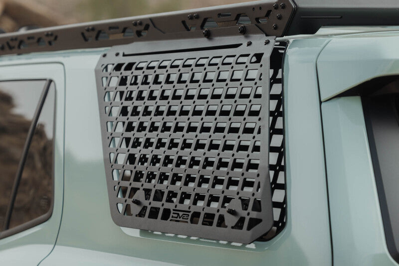 DV8 25-26 Toyota 4Runner Exterior Window Molle for DV8 Roof Rack - Driver - RRTF3-02EMD