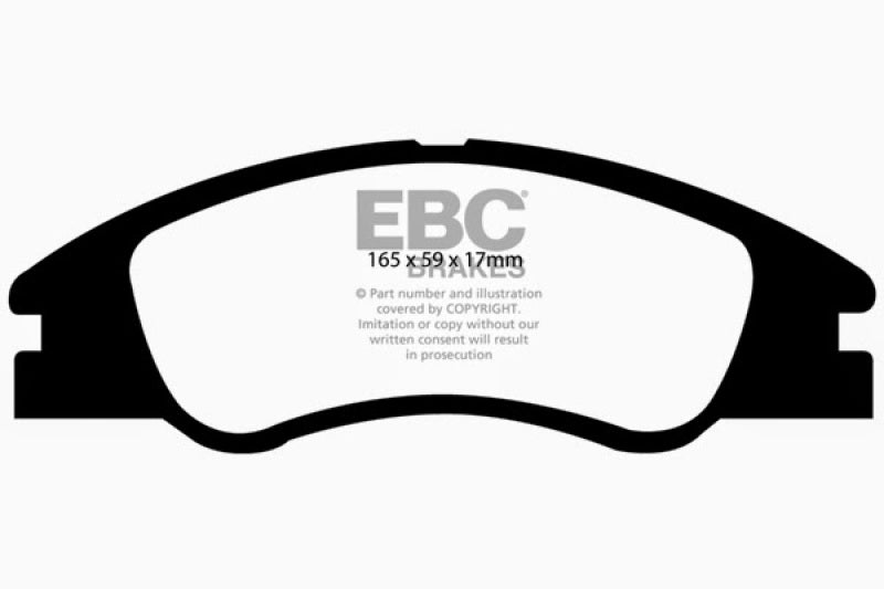 EBC 04-09 Kia Spectra 1.8 Greenstuff Front Brake Pads - DP21568