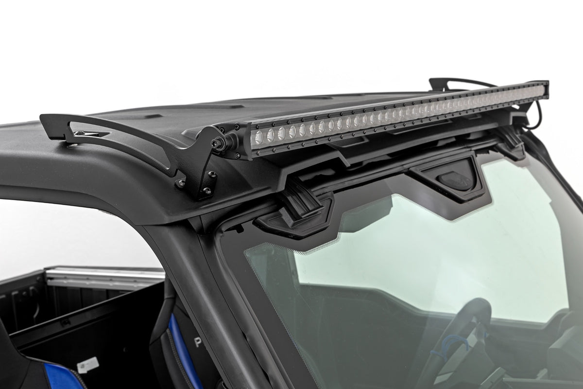 Rough Country - 50" Single Row Light Mount - Front - Spectrum - Polaris XPEDITION XP 5 - 93193 by Rough Country - angle view