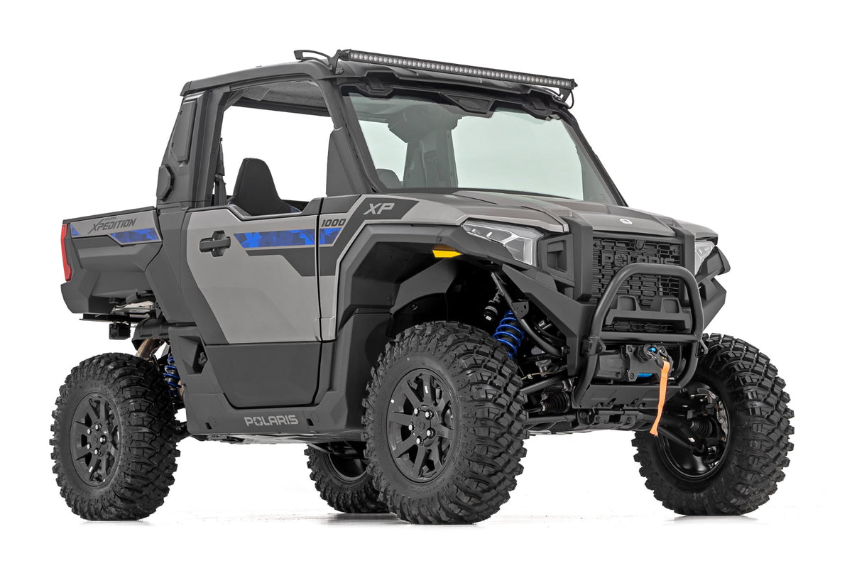 Rough Country - 50" Single Row Light Mount - Front - Black Series - Polaris XPEDITION ADV 5 - 93192 by Rough Country - detail
