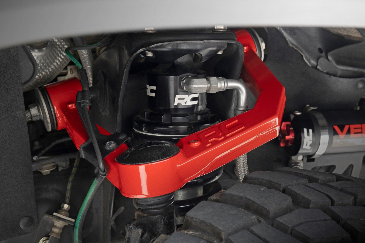 Red Forged Upper Control Arms | 3.5&quot; Of Lift | Toyota 4Runner (10-24)/Tacoma (05-23) 