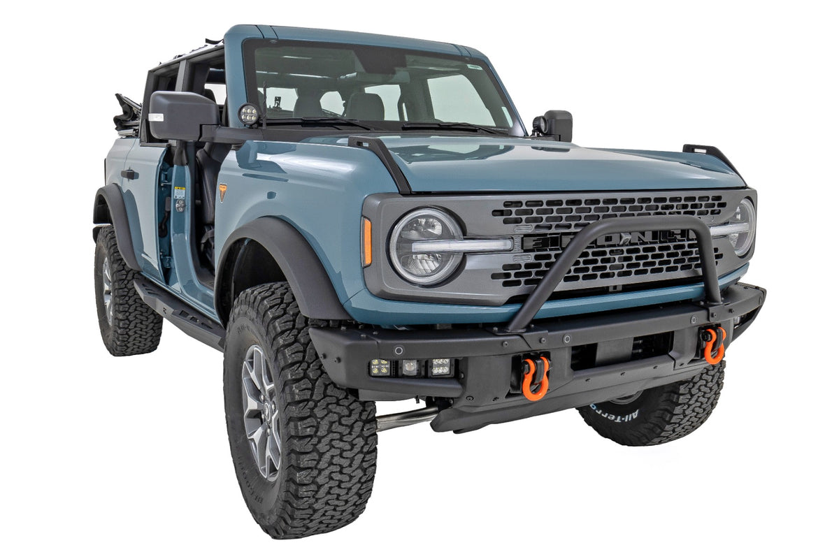 Safari Bar | 3&quot; OSRAM (Pair) | Wide | OE Modular Steel | Ford Bronco (21-24)