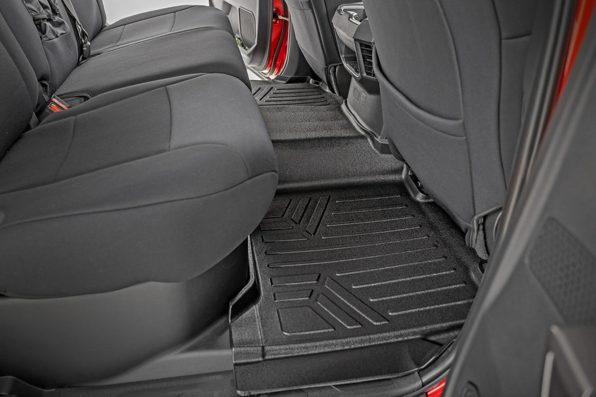 Floor Mats | FR &amp; RR | CrewMax | Toyota Tundra 2WD/4WD (2022-2024)
