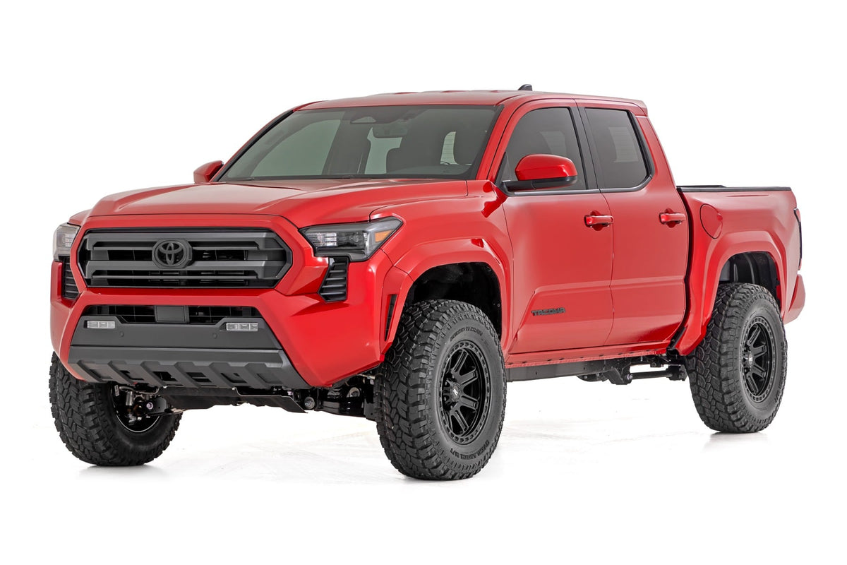 Rough Country - M1R Reservoir Leveling Struts - Adjustable Height - Front - Toyota Tacoma (24-25) - 684177 for 2024 Toyota Ta