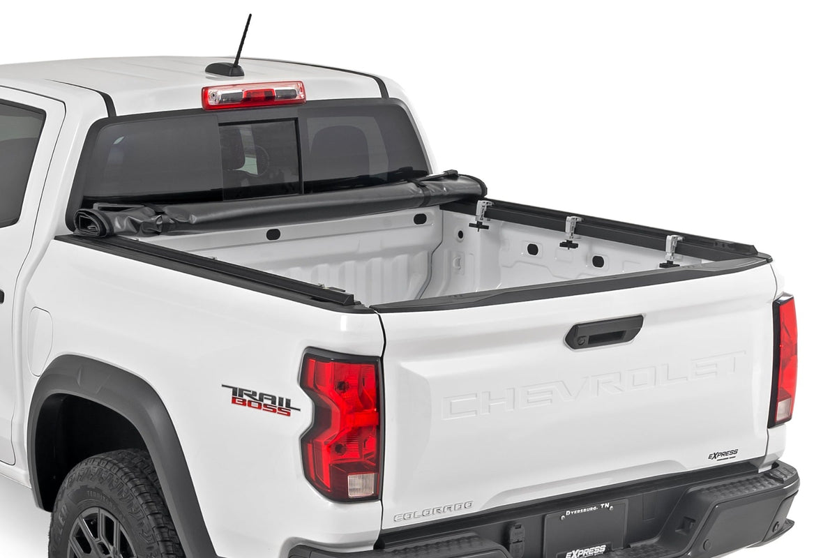 Rough Country - Soft Roll Up Bed Cover - 5' Bed - Chevy/GMC Canyon/Colorado 2WD/4WD (15-25) - 42120500 for 2015-2024 Chevrole