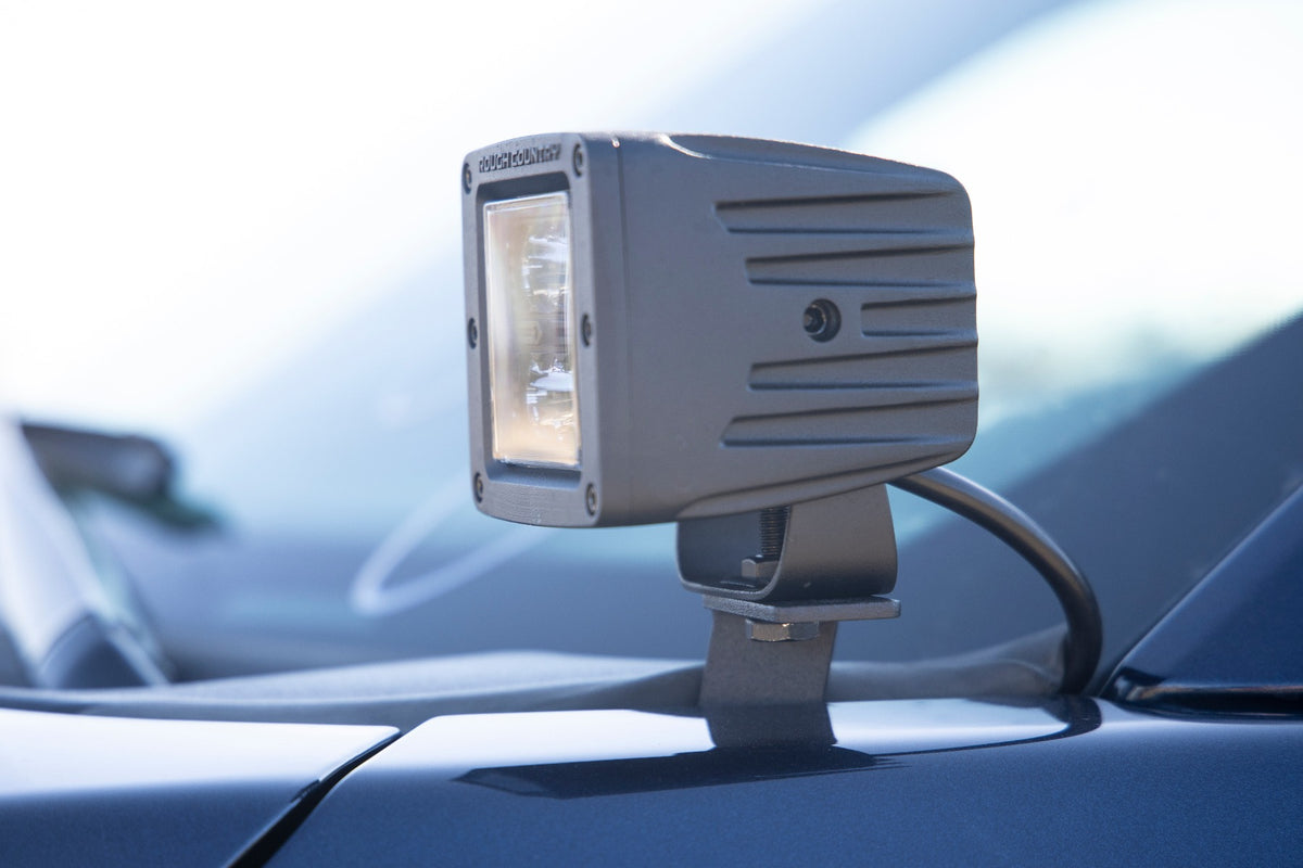Rough Country - LED Light Kit - Ditch Mount - 2" Spectrum Pair - Spot - Ford F-150 (15-25)/F-150 Lightning (22-25) - 82028 fo