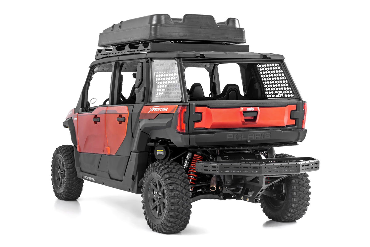 Rough Country - Bed Side Rear Windows - Scratch Resistant - Polaris XPEDITION ADV 5 - 93196 for 2024 Polaris Xpedition Adv 5 