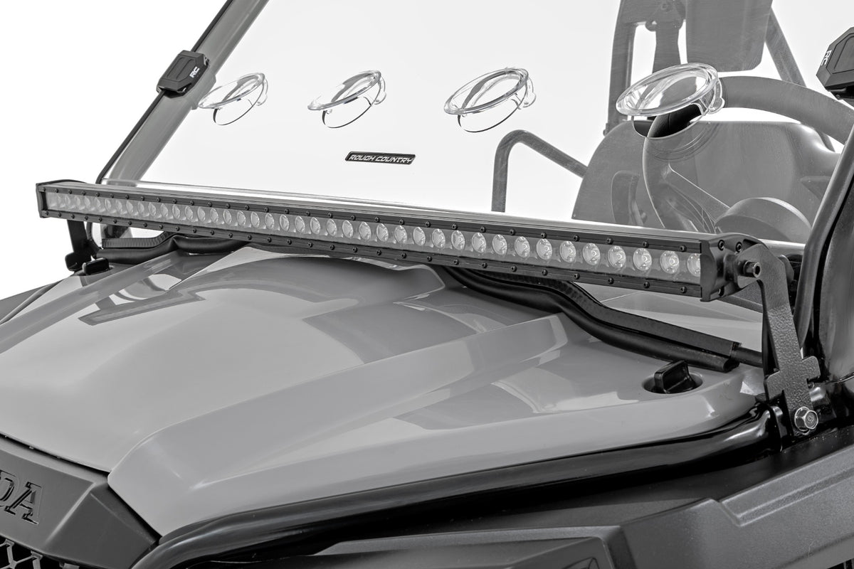 Rough Country - LED Light - Cage Mount - 40" Spectrum - Honda Pioneer 520 - 92086 by Rough Country - angle view