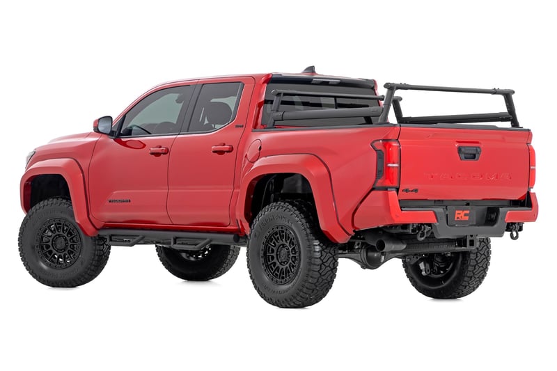 Rough Country - Fender Flares - 089 Wind Chill Pearl - Toyota Tacoma 2WD/4WD (2024-2025) - O-T12421-089