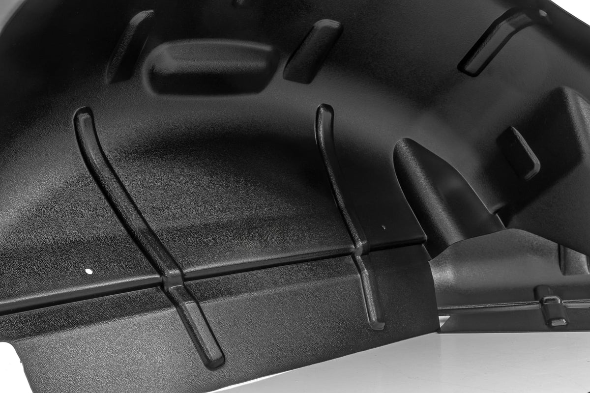 Rough Country - Rear Wheel Well Liners - Ford F-150 2WD/4WD (2015-2020) - 4515A for 2015-2020 Ford F 150 - installed view