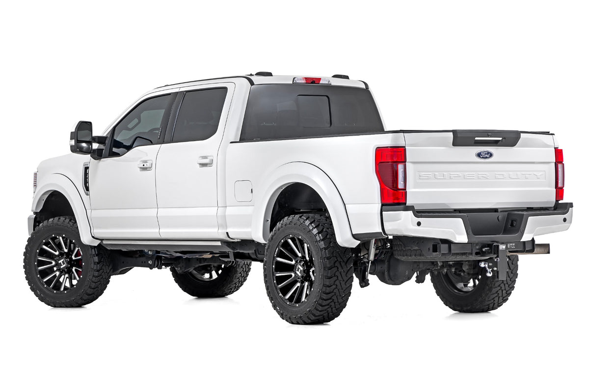 Rough Country - Fender Flares - Sport - B3 Atlas Blue - Ford F-250/F-350 Super Duty (17-22) - S-F21112-B3 by Rough Country - 
