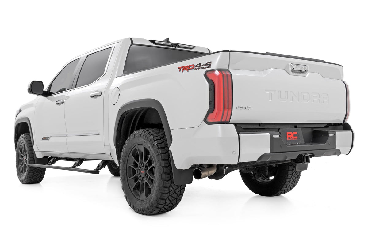 Rough Country - Power Running Boards - Dual Electric Motor - CrewMax - Toyota Tundra (22-25) - PSR70911 for 2022-2024 Toyota 