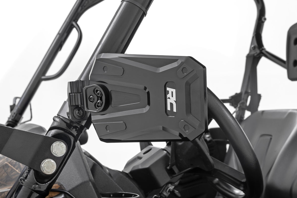 Rough Country - UTV Aluminum Side View Mirrors - Horizontal - 99209 by Rough Country - detail view
