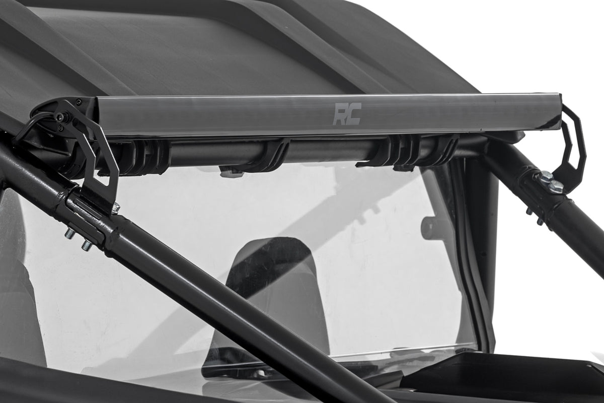 Rough Country - LED Light Kit - Rear Mount - 40" Black Single Row - Polaris RZR 1000XP4 (2024) - 93183 for 2024 Polaris Rzr X