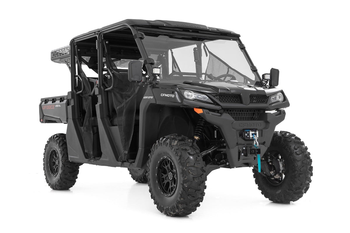 LED Light Kit | Cage Mount | 2&quot; Chrome Pair | Wide Angle | CFMOTO UFORCE 1000 