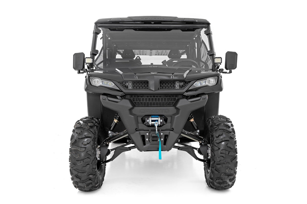 LED Light Kit | Cage Mount | 2&quot; Chrome Pair | Wide Angle | CFMOTO UFORCE 1000 