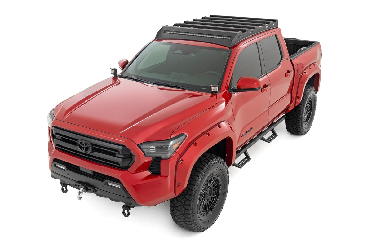 Rough Country - Roof Rack - 40" Black LED - Toyota Tacoma 2WD/4WD (2024-2025) - 72110 for 2024 Toyota Tacoma - detail view