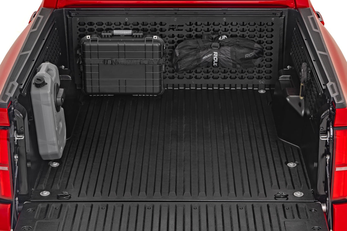 Rough Country - Molle Panel Kit - Combo - Bed - Toyota Tacoma 2WD/4WD (2024-2025) - 73129 for 2024 Toyota Tacoma - angle view