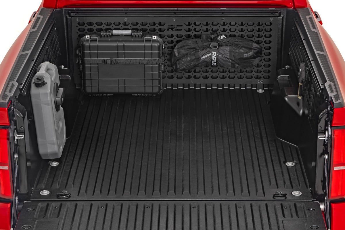 Rough Country - Molle Panel Kit - Side - Bed - Toyota Tacoma 2WD/4WD (2024-2025) - 73128 for 2024 Toyota Tacoma - angle view