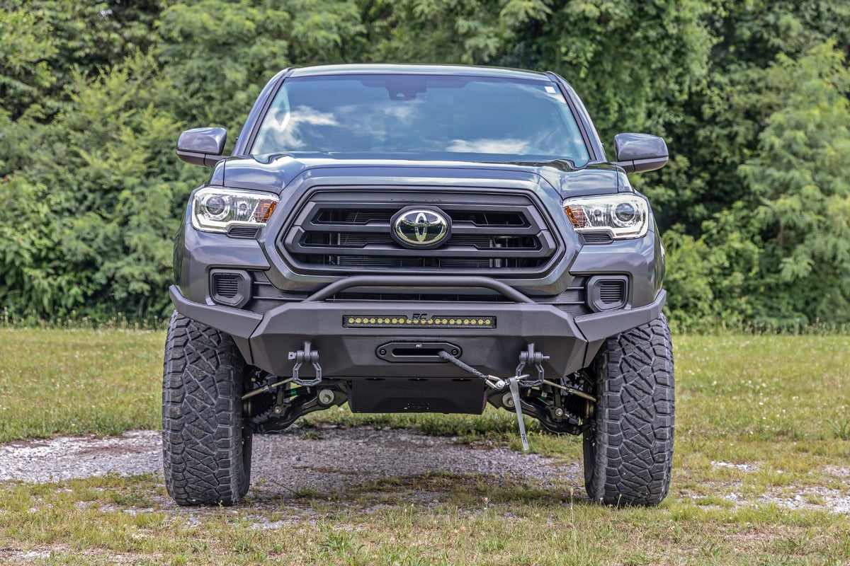 Rough Country - 3.5 Inch Lift Kit - Vertex - Toyota Tacoma 2WD/4WD (2005-2023) - 74252RED for 2005-2023 Toyota Tacoma - angle