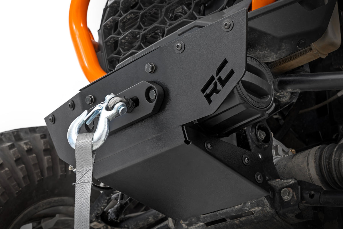 Rough Country - Winch Mount - Front - RS6500S - Polaris RZR XP1000-4 (2024) - 93206 by Rough Country - close-up