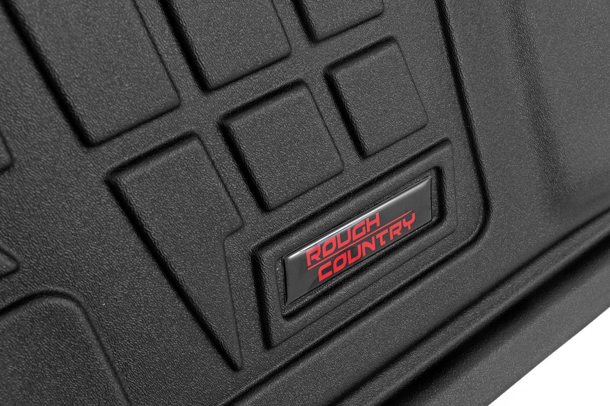 Rough Country - Sure-Fit Floor Mats - Front - Chevy/GMC 1500 (99-06 & Classic) - SM2991A for 1999-2006 Chevrolet Silverado 15