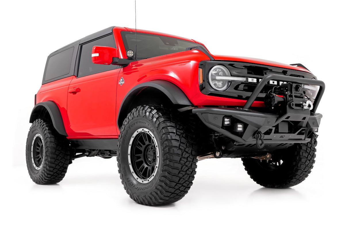 Rough Country - Front Bumper - Tubular - Ford Bronco 4WD (2021-2025) - 51205 for 2021-2023 Ford Bronco - installed view