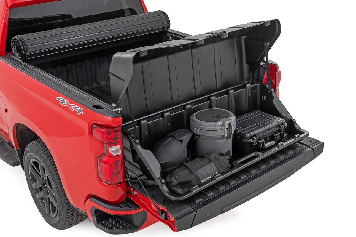 Rough Country - Truck Bed Cargo Storage Box - Lid & Box - Easy Access - Full Size 56" - 10208 by Rough Country - detail view