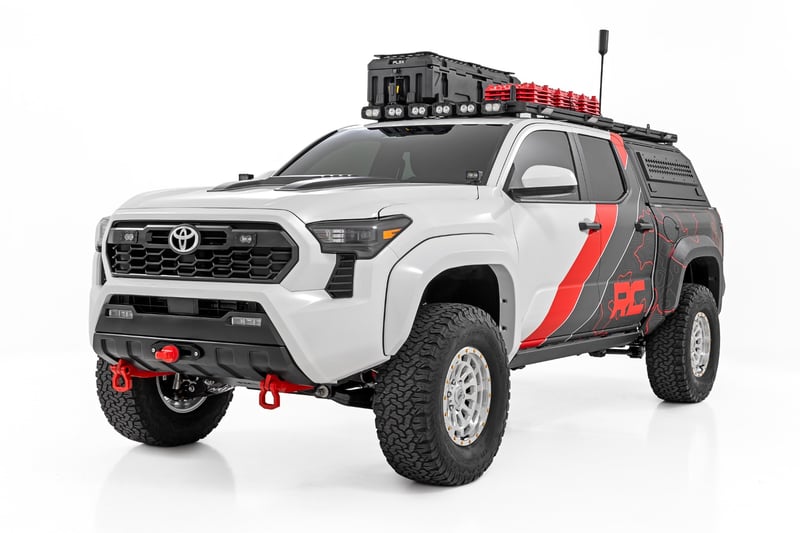 Rough Country - Rough Country 87 Series Wheel - Simulated Beadlock - Full Machine - 17x8.5 - 6x5.5 - +0mm - 87170912C