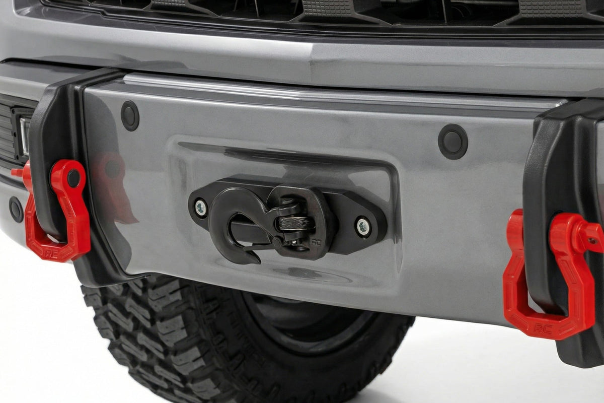 Rough Country - Front FXS Bumper - 12000S - GXD Sterling Grey Metallic - Chevy Silverado 1500 (23-26) - 13007-GXD