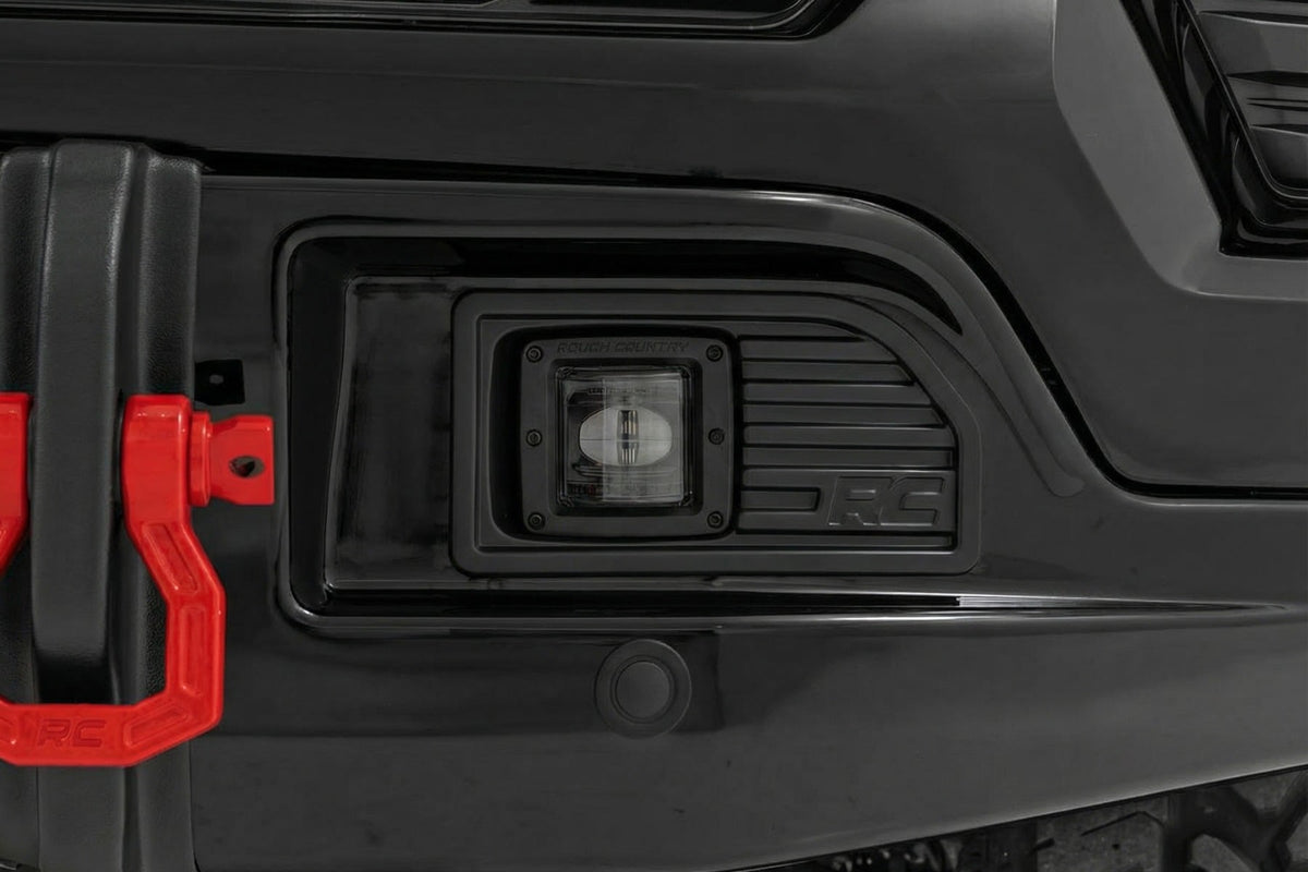 Rough Country - Front FXS Bumper - 12000S - GBA Black - Chevy Silverado 1500 2WD/4WD (23-26) - 13007-GBA