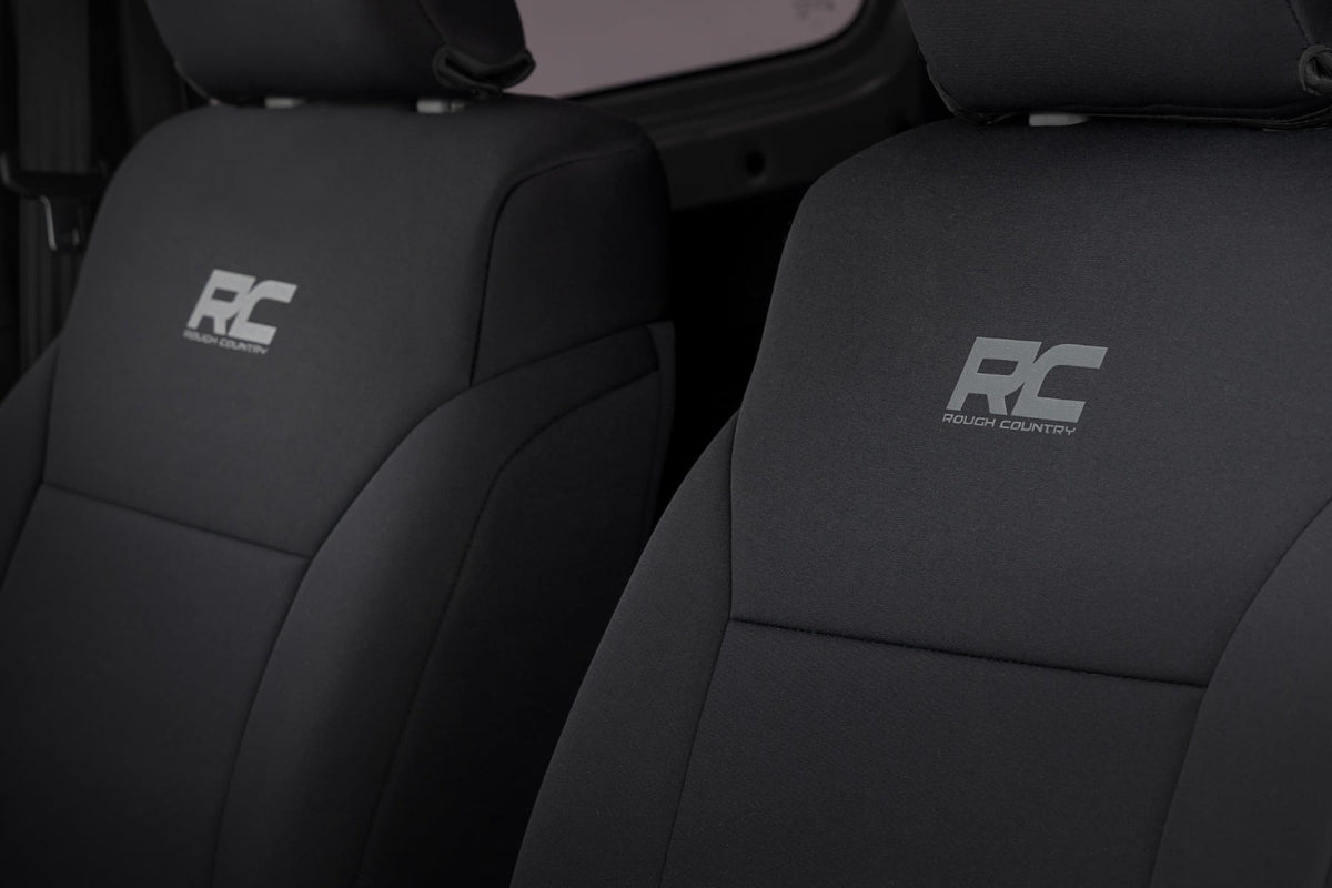 Rough Country - Seat Covers - Front & Rear - Suzuki Jimny (4-Door) (2018-2025)