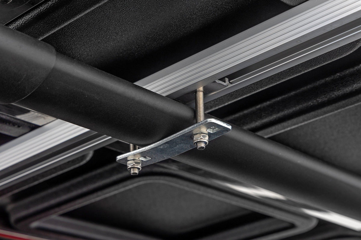 Rough Country - Bed Rack - Half Rack - Aluminum - Toyota Tacoma 2WD/4WD (2024-2025) - 73119 for 2024 Toyota Tacoma - side vie