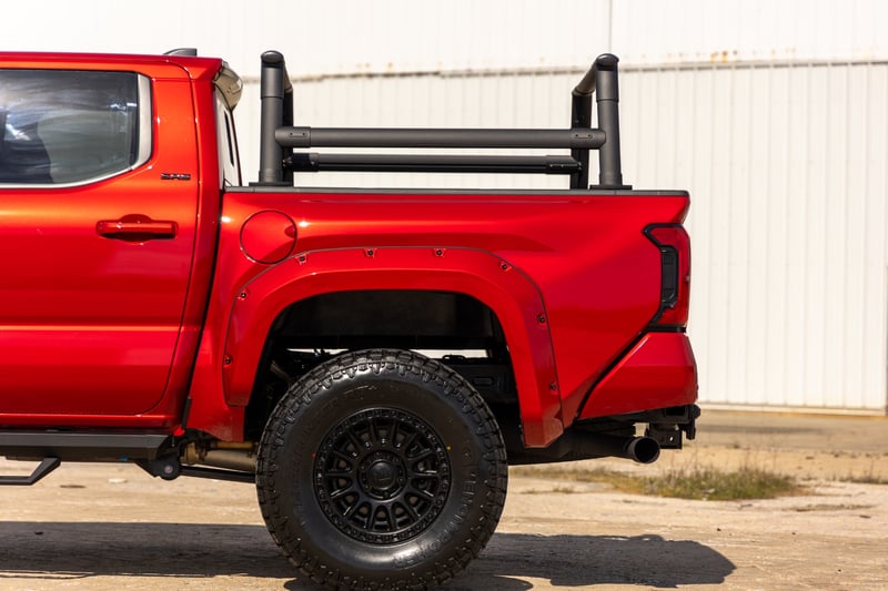 Rough Country - Pocket Fender Flares - 3U5 Supersonic Red - Toyota Tacoma 2WD/4WD (2024-2025) - F-T12421-3U5