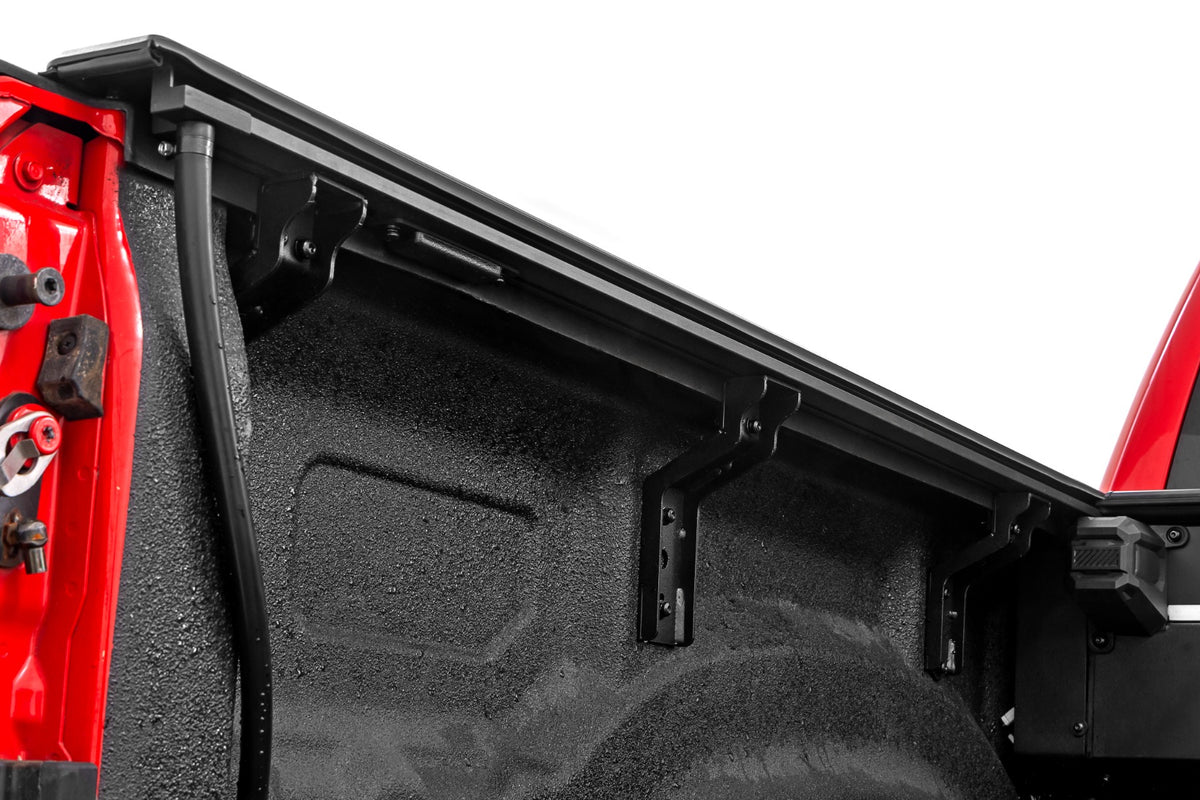 Rough Country - Powered Retractable Bed Cover - 5'7" Bed - Ram 1500 (19-25)/1500 TRX (21-24) - 51307550 by Rough Country - in