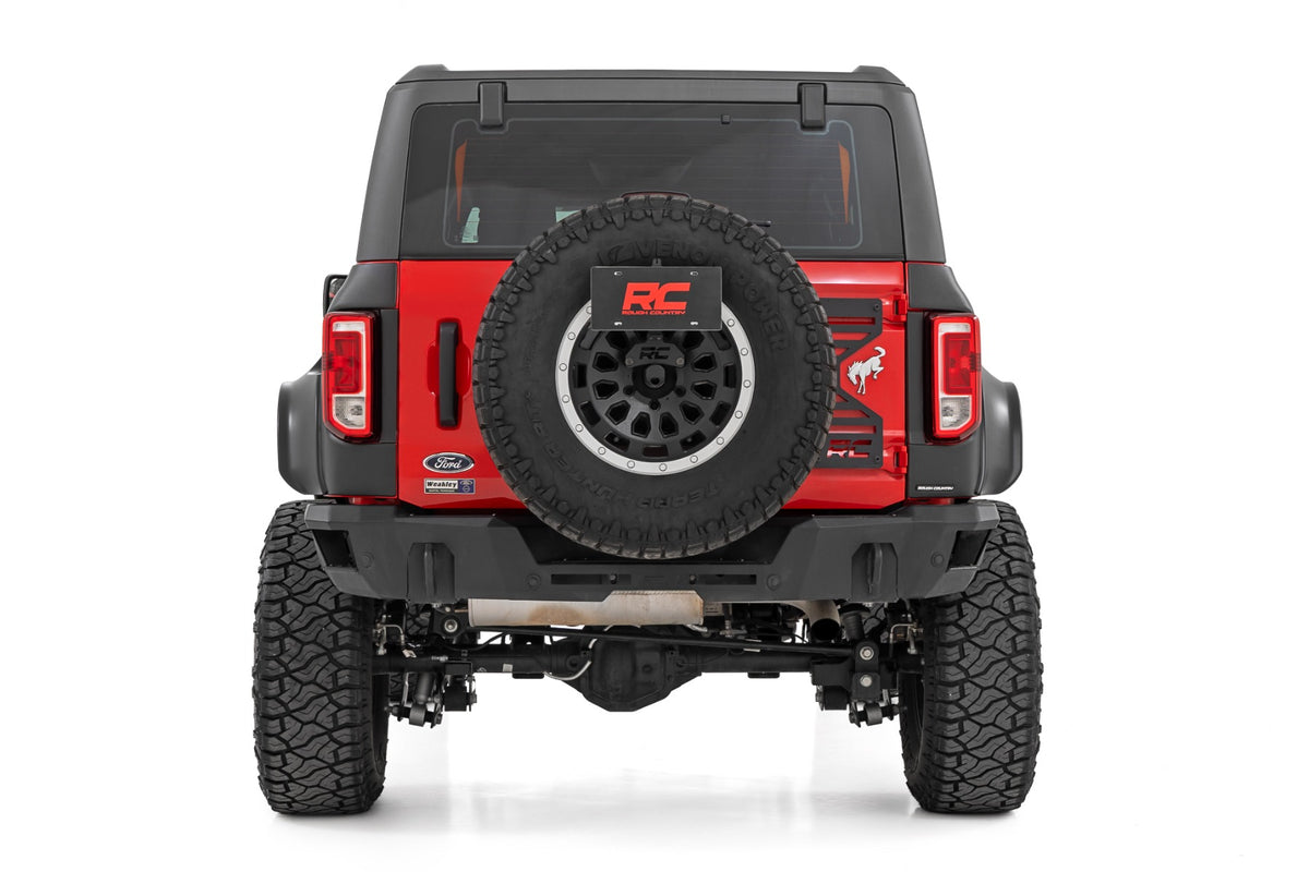 Rough Country - Fender Flares - G1 Shadow Black - Ford Bronco 4WD (2021-2025) - O-F12124-G1 by Rough Country - installed view
