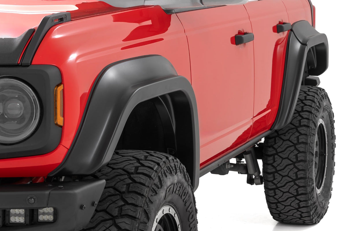 Rough Country - Fender Flares - Ford Bronco 4WD (2021-2025) - O-F12124 by Rough Country - angle view