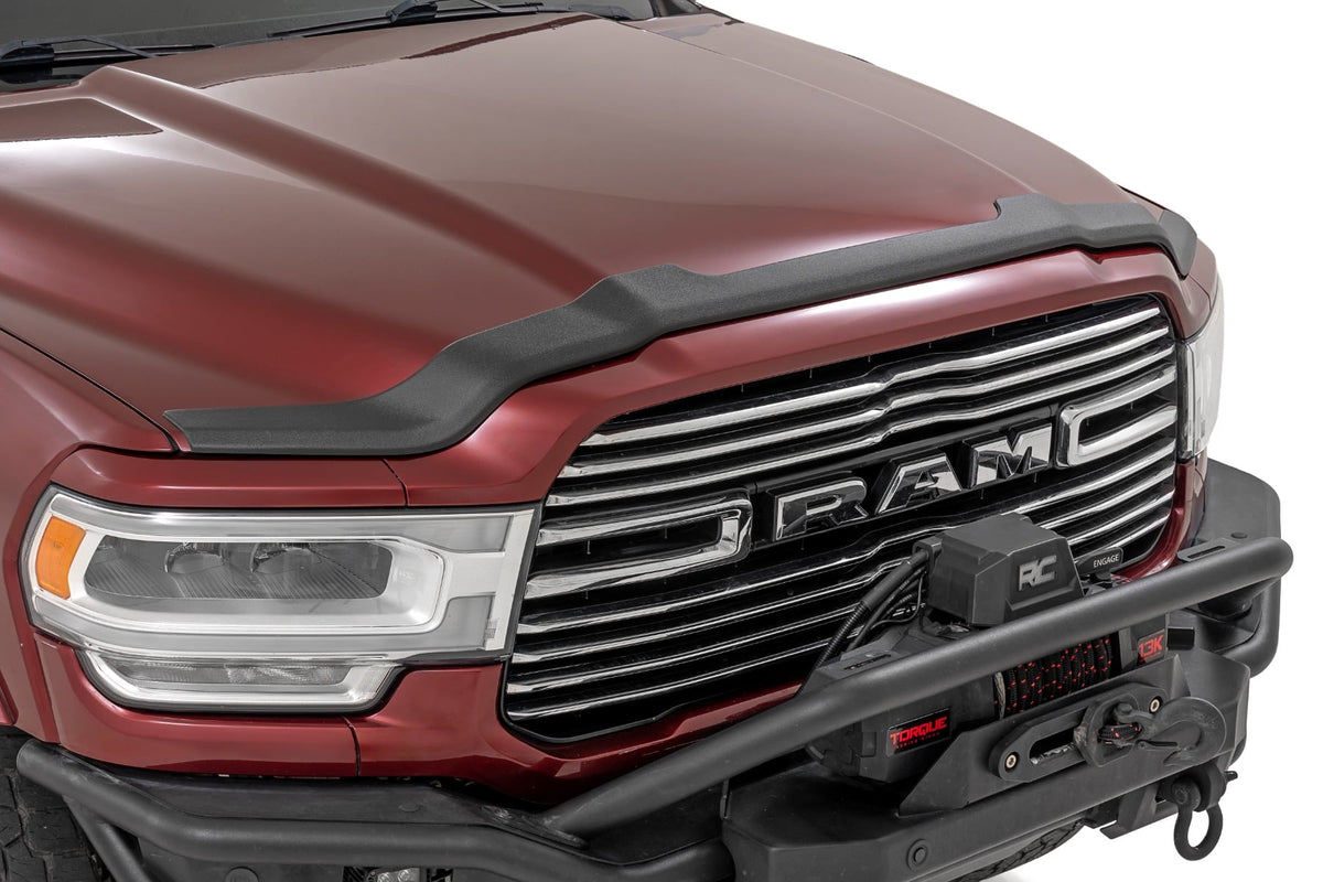 Rough Country - Hood Protector - Gloss Black - Ram 2500/3500 2WD/4WD (2019-2026)