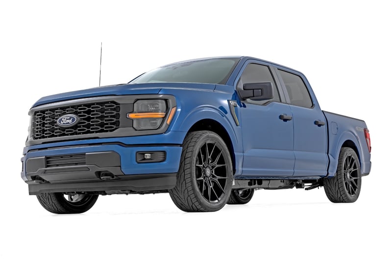 Rough Country - 2 Inch Lowering Kit - 4 Inch Rear Lowering - M1 - Ford F-150 4WD (2015-2026) - 47540