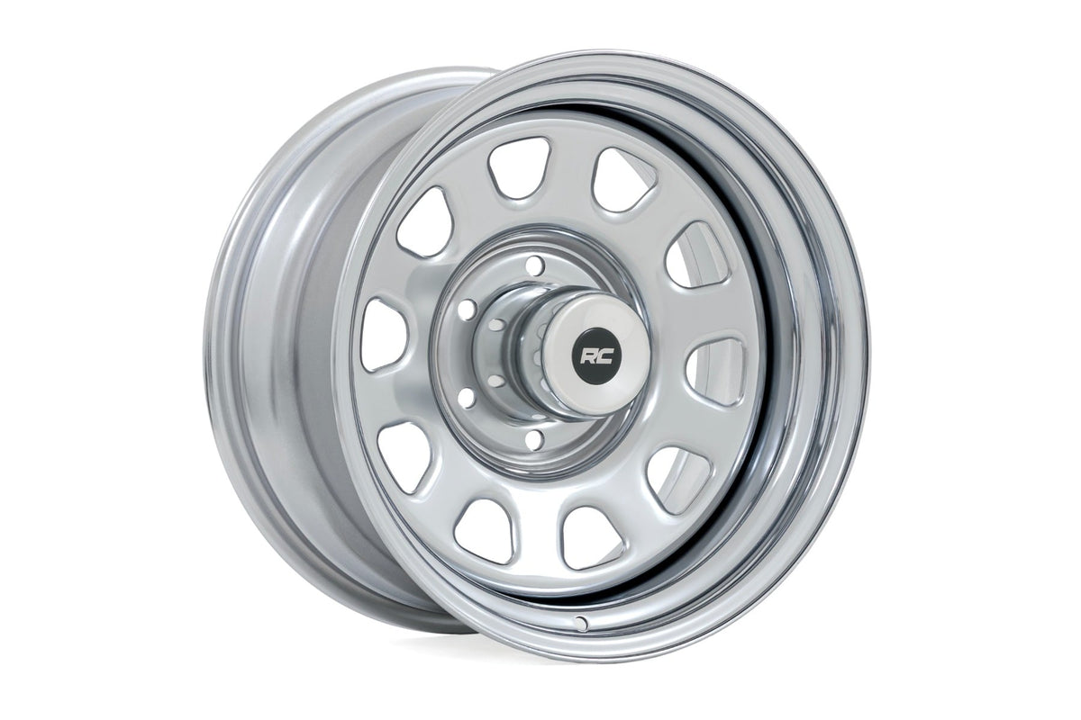 Rough Country - Chrome Center Cap - Closed - 4.25 Bore - USC425C by Rough Country - installed view