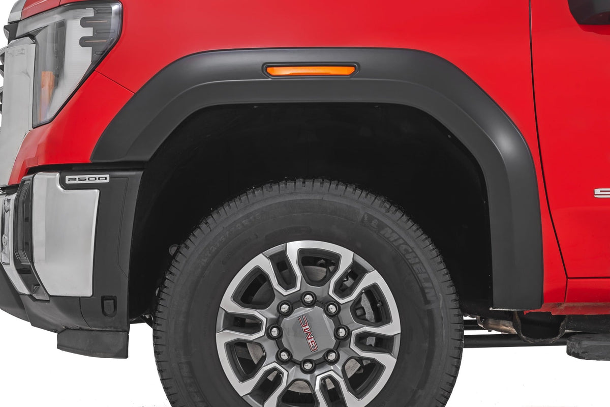 Rough Country - Sport Fender Flares - G42 Coastal Dune - GMC Sierra 2500 HD/Sierra 3500 HD (20-26) - S-G11912-G42