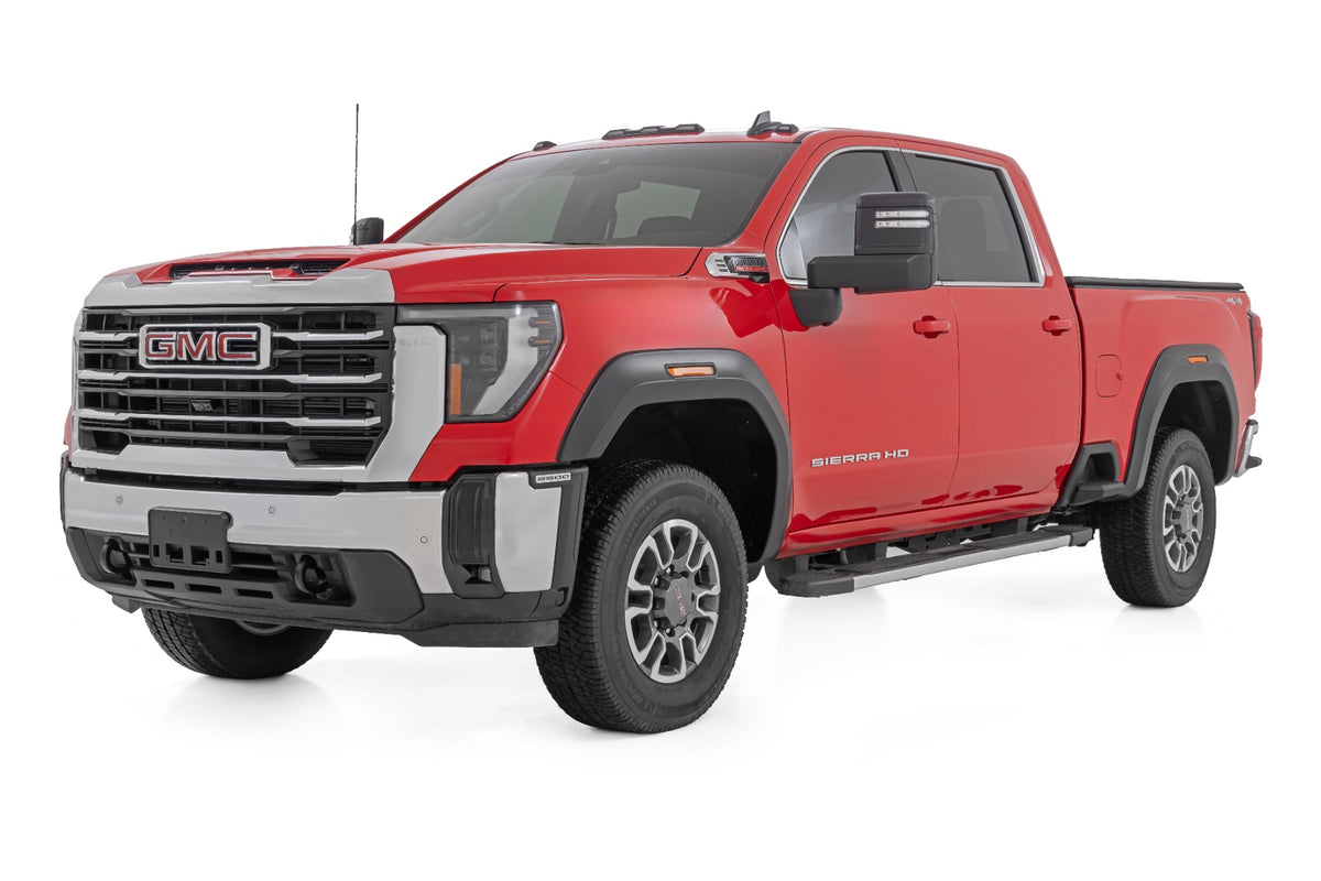 Rough Country - Fender Flares - Sport - 5IS Silver Ice - GMC Sierra 2500 HD/Sierra 3500 HD (20-25) - S-G11912-5IS by Rough Co