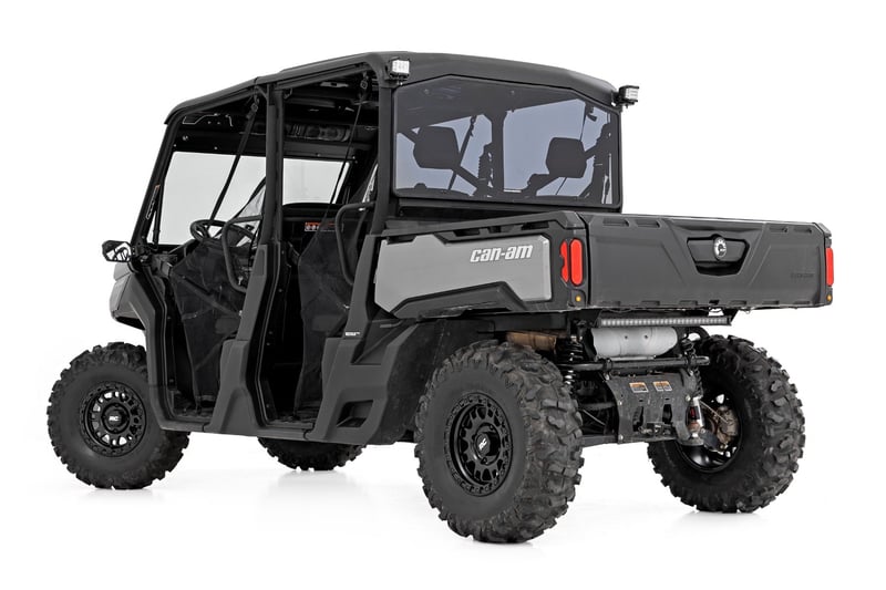 Rough Country - Rough Country 82 Series Wheel - UTV - Semi Gloss Black - 15x7 - 4x137 - +10mm - 82150733