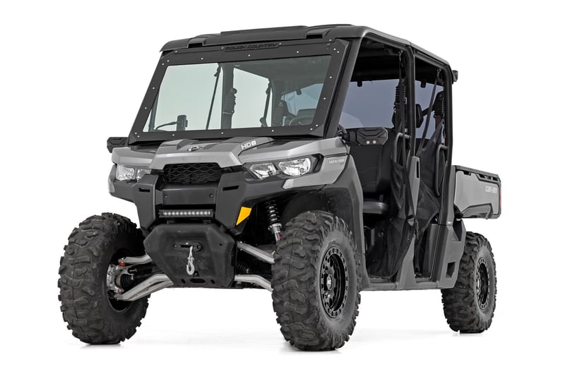 Rough Country - Rough Country 82 Series Wheel - UTV - Semi Gloss Black - 15x7 - 4x137 - +10mm - 82150733