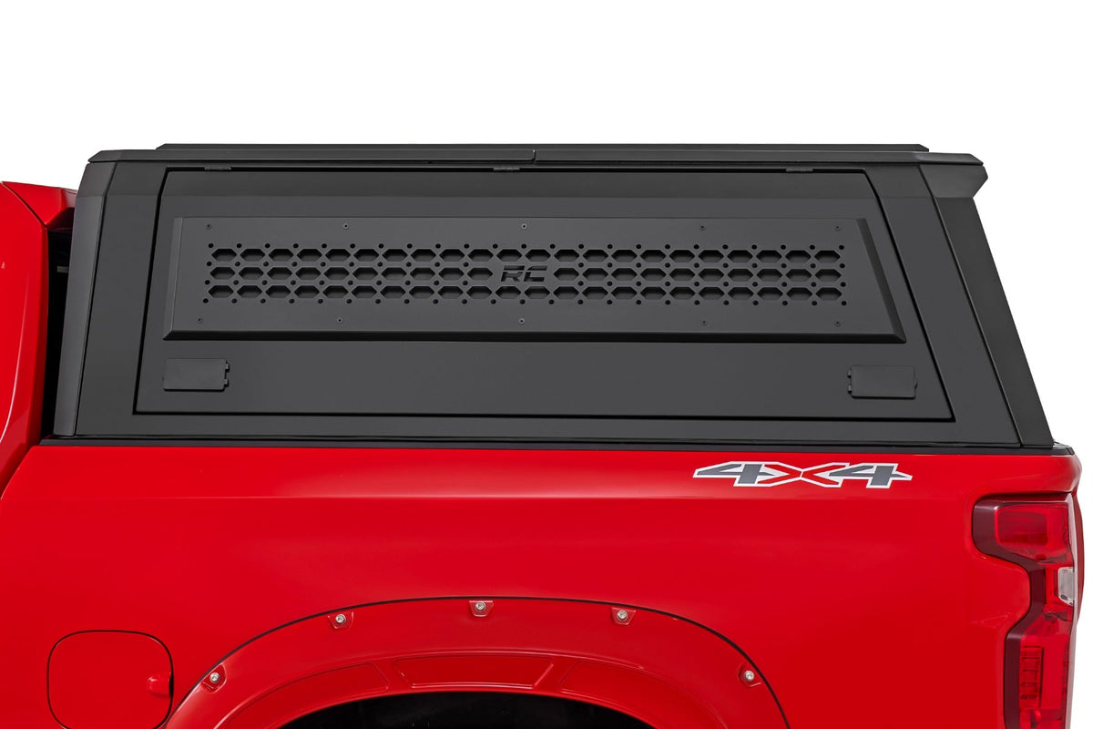 Rough Country - Truck Bed Cap - Modular - 5'10" Bed - Chevy/GMC Sierra 1500 (19-25)/Silverado 1500 (19-25) - 73404 for 2019-2