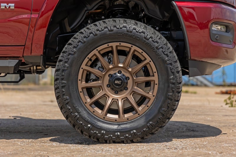 Rough Country 90 Series Wheel/One-Piece/Bronze/18x9/8x170/-12mm - 90181211 by Rough Country - close-up