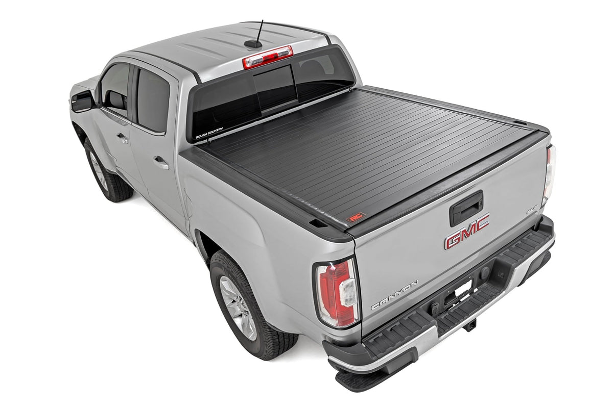 Rough Country - Hard Roll Up Bed Cover - 5' Bed - Chevy/GMC Canyon/Colorado 2WD/4WD (15-22) - 50120500 for 2015-2024 Chevrole