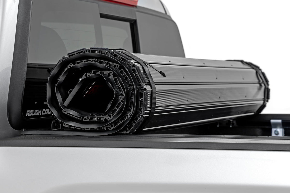 Rough Country - Hard Roll Up Bed Cover - 5' Bed - Chevy/GMC Canyon/Colorado 2WD/4WD (15-22) - 50120500 for 2015-2024 Chevrole